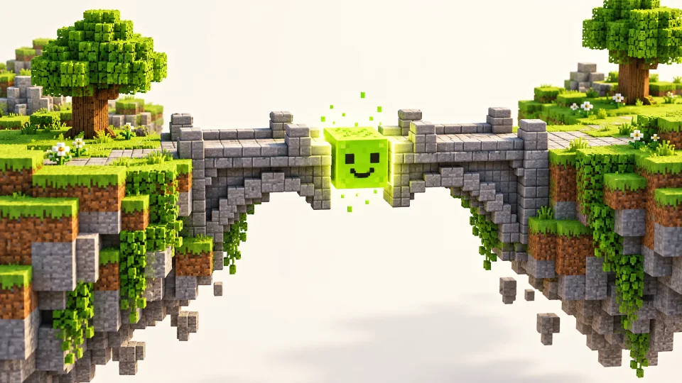 Missing MaLiLib Mod dependency represented by a library cube completing a bridge